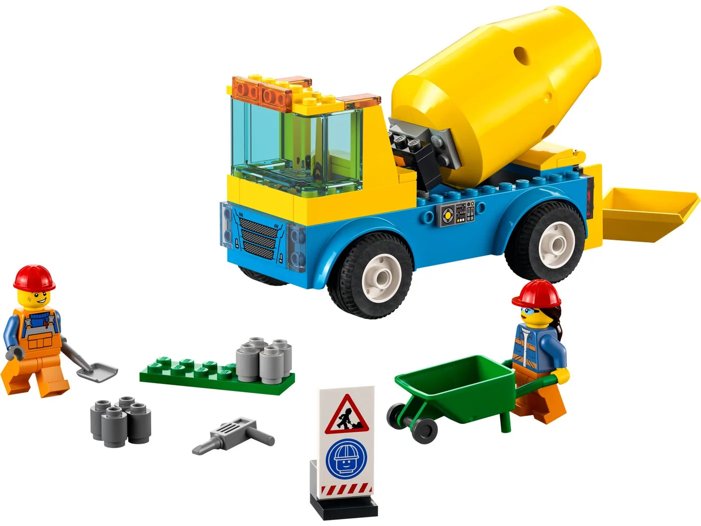Dans le même style que le LEGO Camion malaxeur (60325-1) | Brick Broker