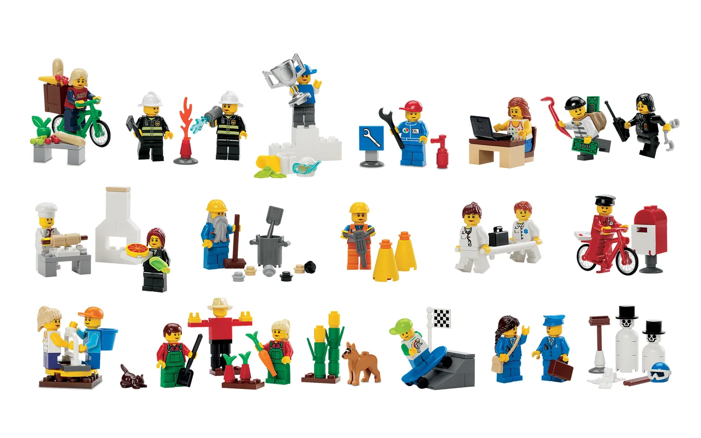 Dans le même style que le LEGO Minifigurines de la communauté (9348-1) | Brick Broker