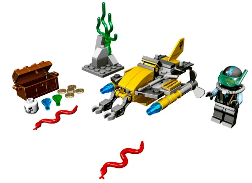 Dans le même style que le LEGO Chasseur de Trésors des Grands Fonds (7770-1) | Brick Broker