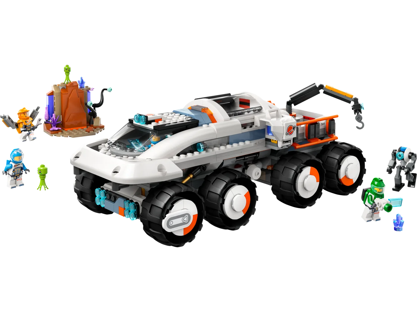 Dans le même style que le LEGO Le rover de commandement et la grue (60432-1) | Brick Broker