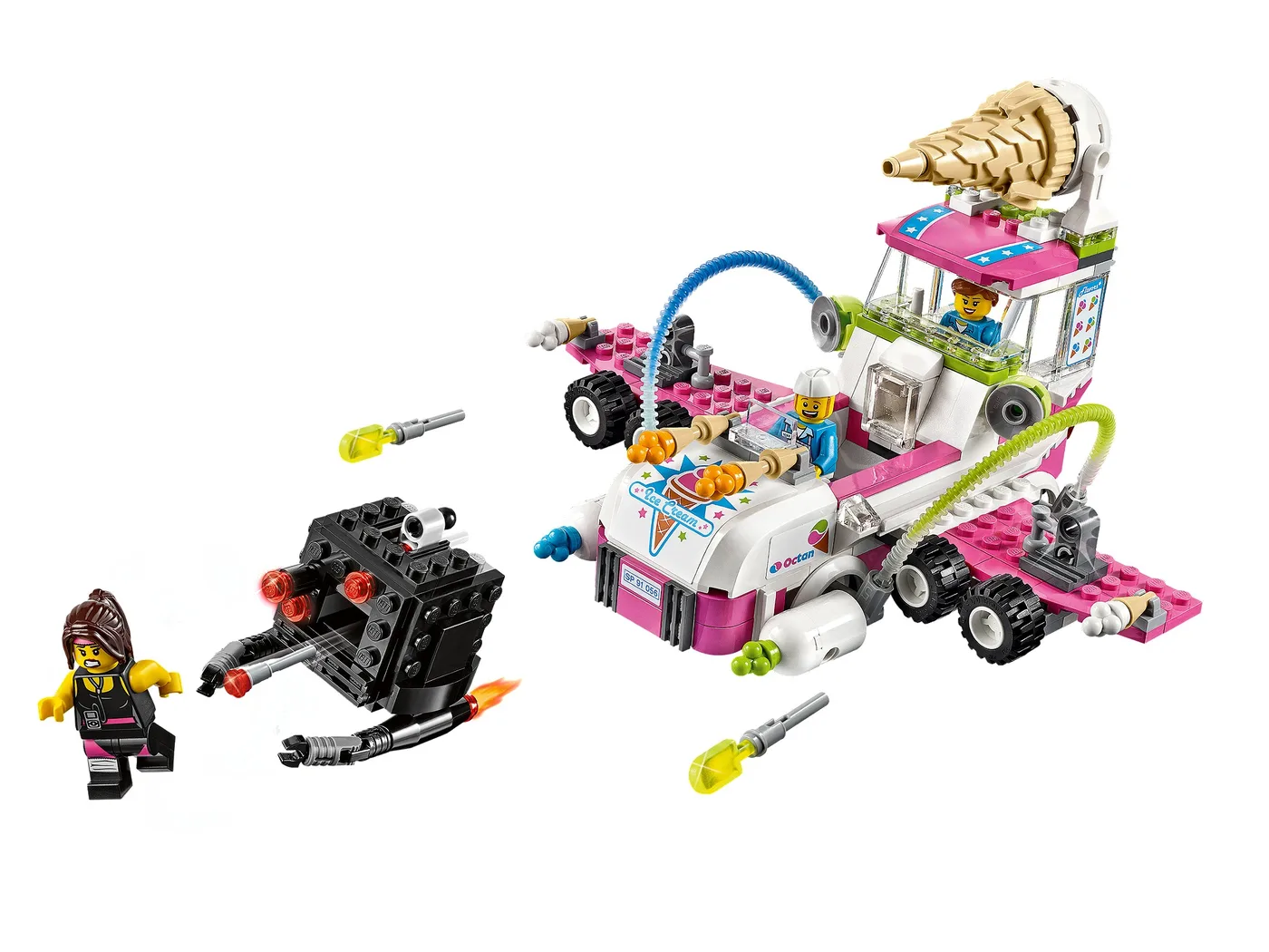 Dans le même style que le LEGO Machine à glaces (70804-1) | Brick Broker