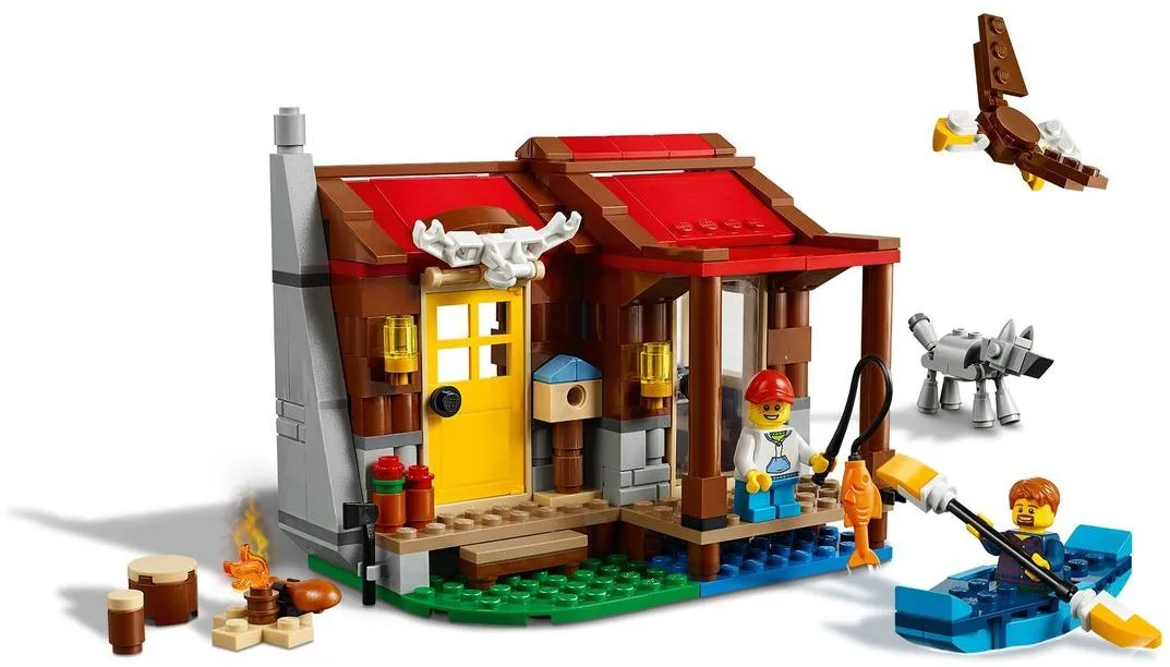 Dans le même style que le LEGO La cabane dans le bois (31098-1) | Brick Broker