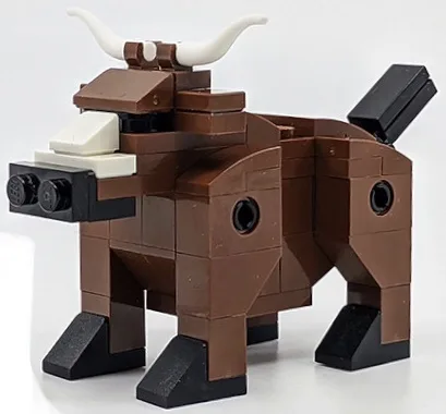 Dans le même style que le LEGO Taureau (BULL-1) | Brick Broker