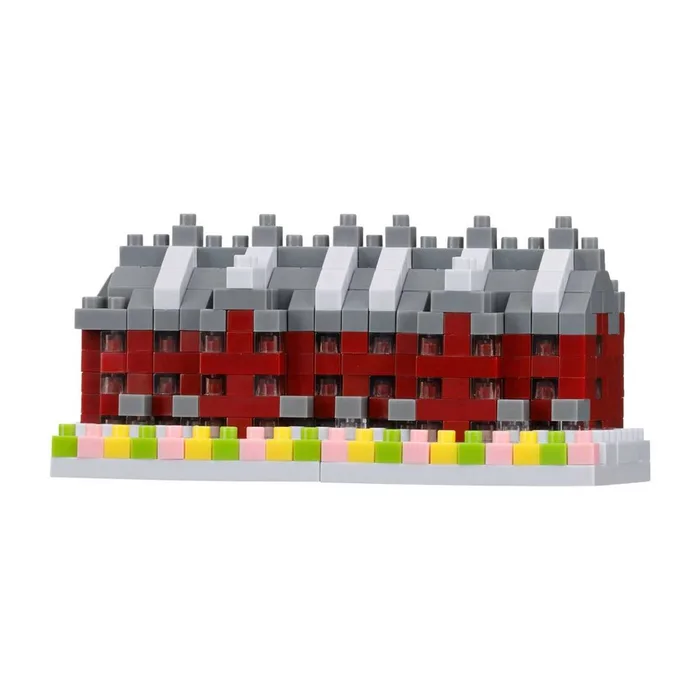 nanoblock Entrepôt de briques rouges de Yokohama (NBC-411) - prix | Brick Broker