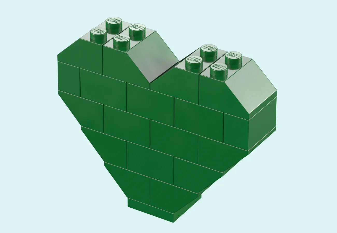 Dans le même style que le LEGO Cœur de démarrage (STARTERHEART-1) | Brick Broker