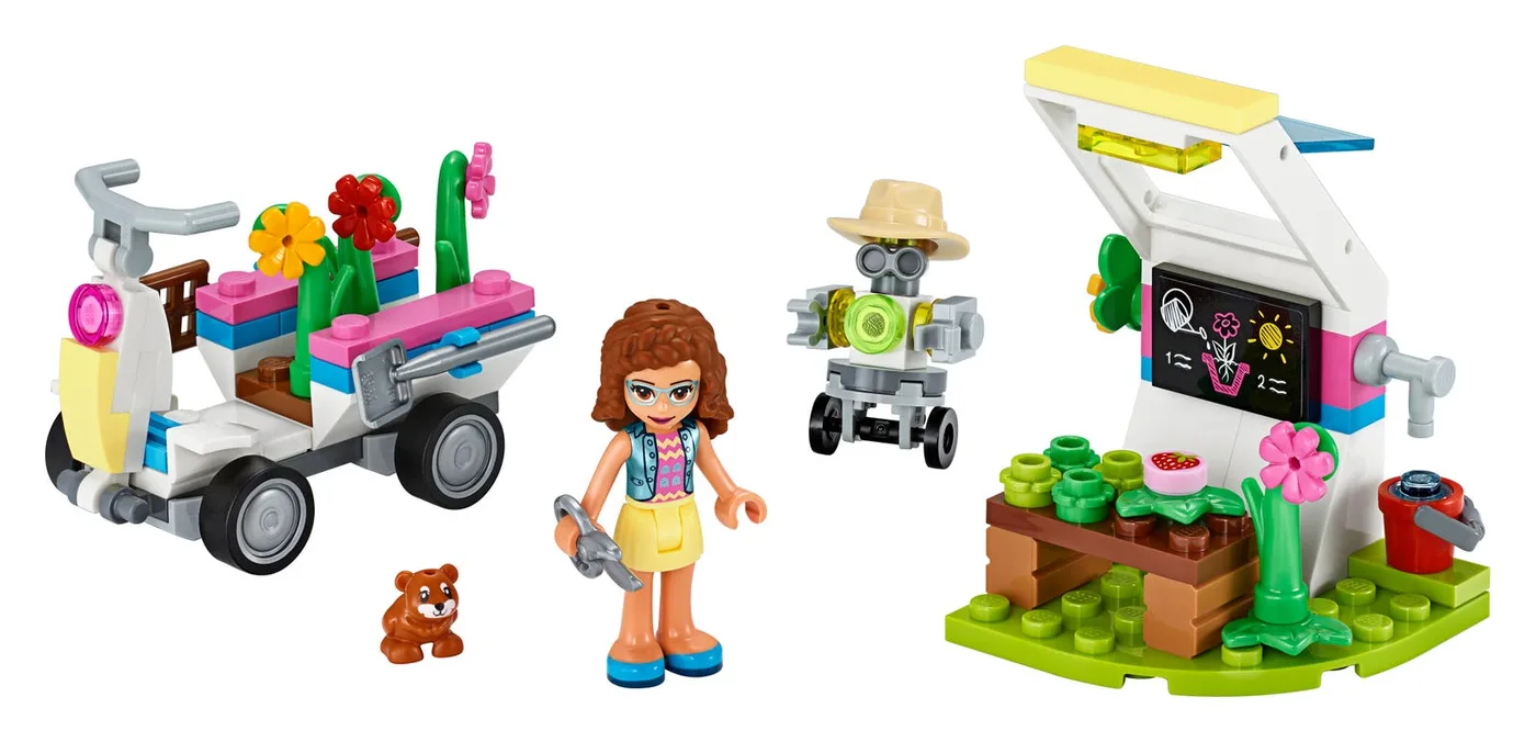 Dans le même style que le LEGO Le jardin fleuri d'Olivia (41425-1) | Brick Broker