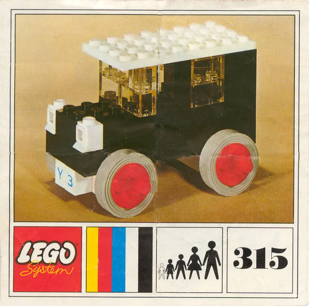 Dans le même style que le LEGO Taxi Européen (315-3) | Brick Broker