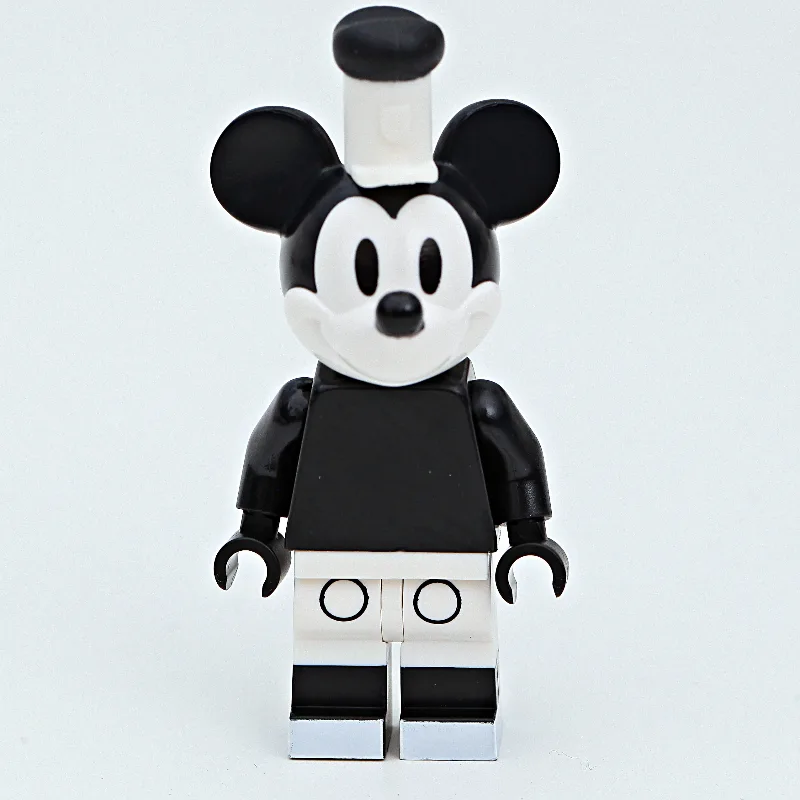 Mickey Mouse, Classic Black and White, Black… — minifigurine LEGO | Brick Broker