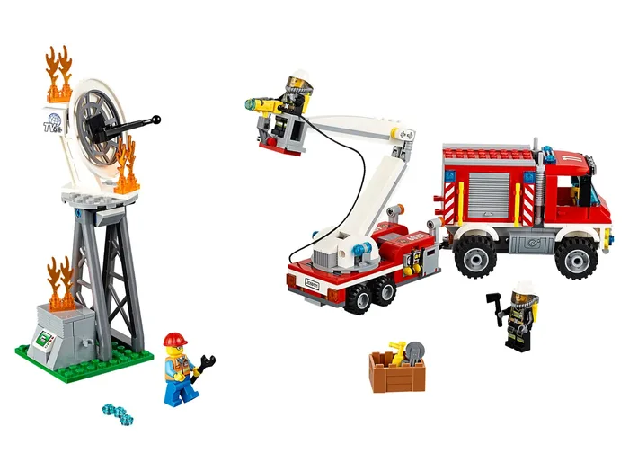 LEGO 60111 Camion de secours incendie - prix | Brick Broker