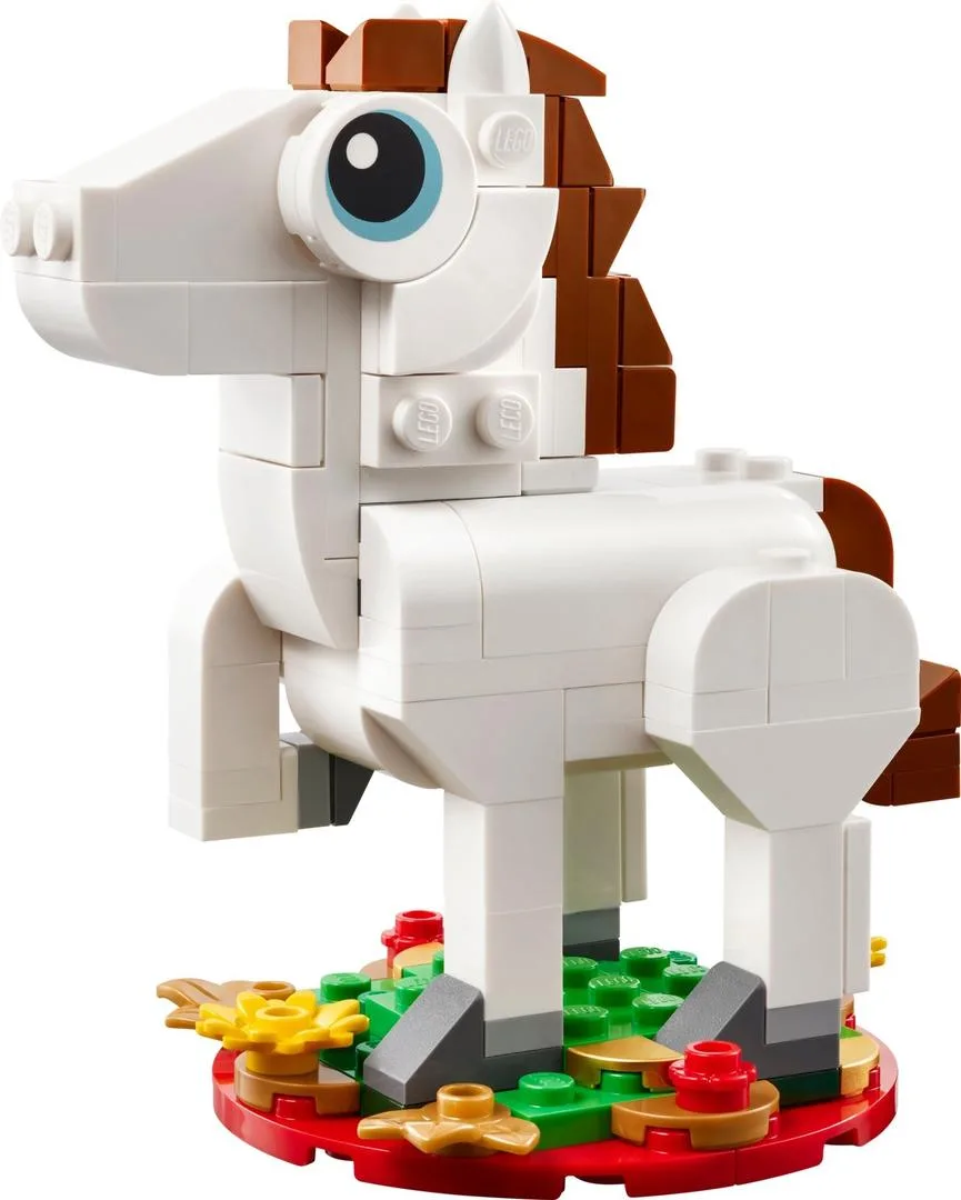 Dans le même style que le LEGO Année du cheval (40779-1) | Brick Broker