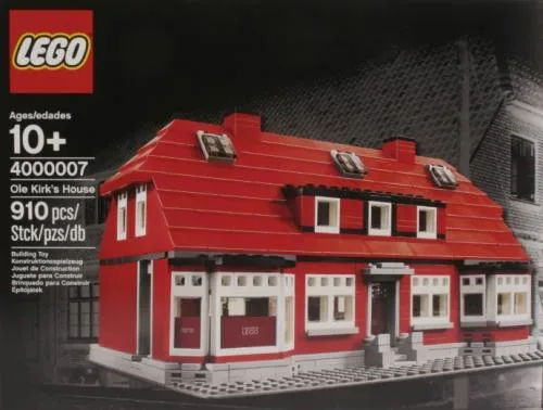 4000007 Ole Kirk's House (Version Cadeau de Noël pour Employés LEGO) - prix | Brick Broker