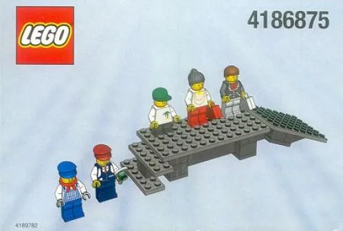 Dans le même style que le LEGO Plateforme 9V et mini-figurines (4186875-1) | Brick Broker