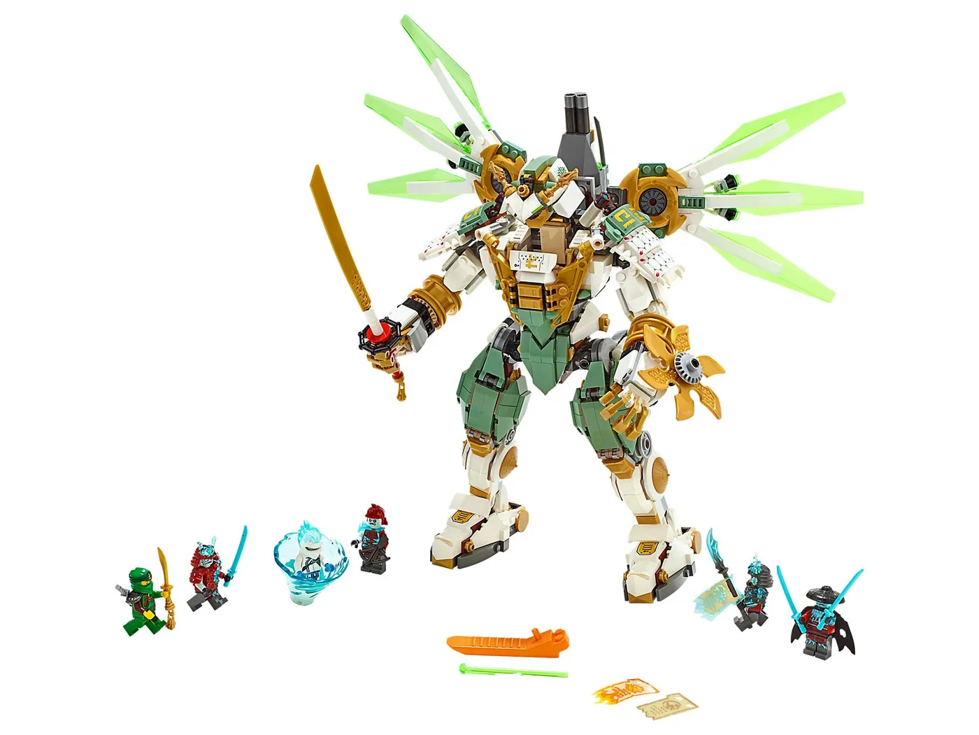 Dans le même style que le LEGO Le robot titan de Lloyd (70676-1) | Brick Broker