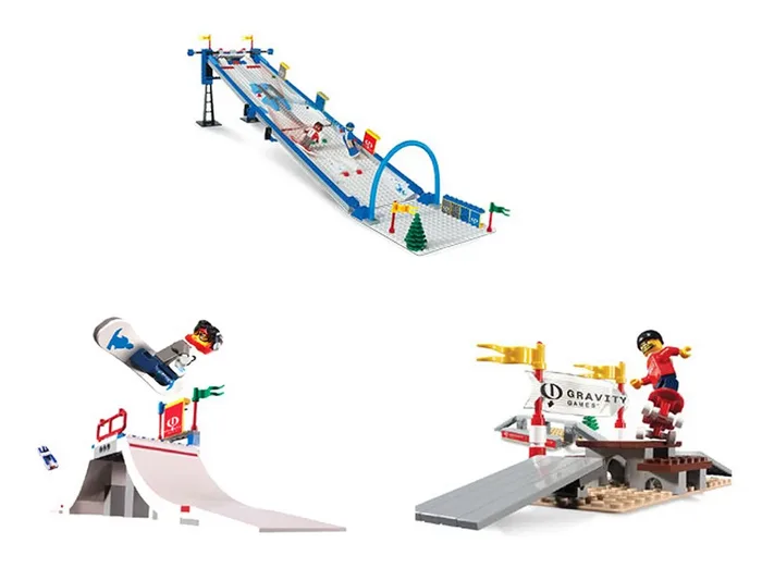 LEGO Kit de course de snowboard cross (K3538-1) - prix | Brick Broker