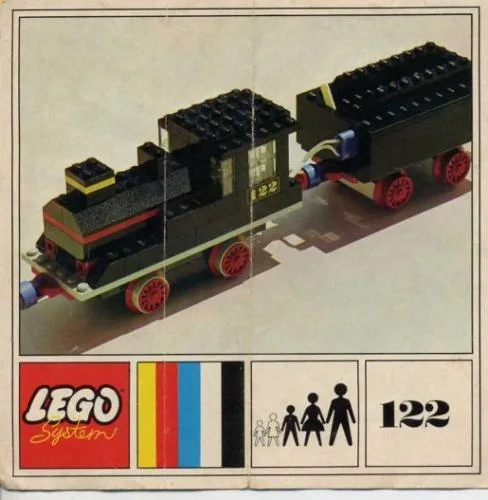 Dans le même style que le LEGO Locomotive et tender (122-1) | Brick Broker