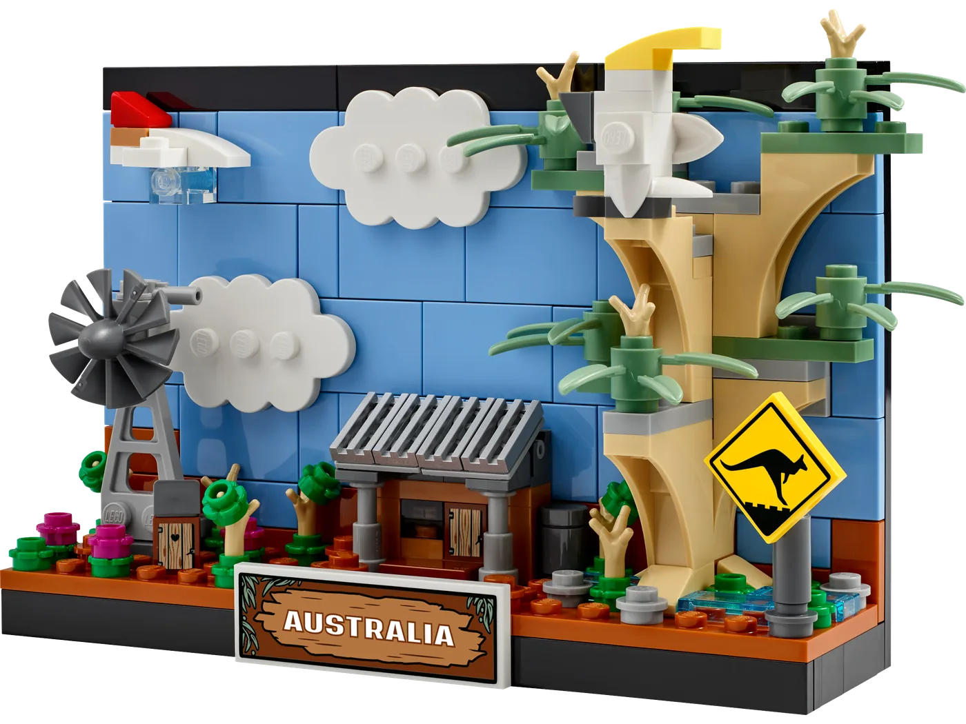 Dans le même style que le LEGO Carte postale Australia Post (40651-1) | Brick Broker