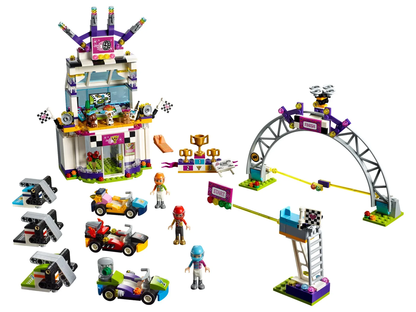 Dans le même style que le LEGO La grande course (41352-1) | Brick Broker