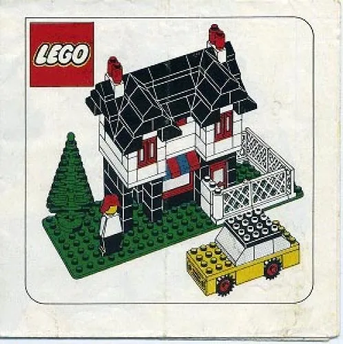 Dans le même style que le LEGO Maison et Voiture (WEETABIX4-1) | Brick Broker
