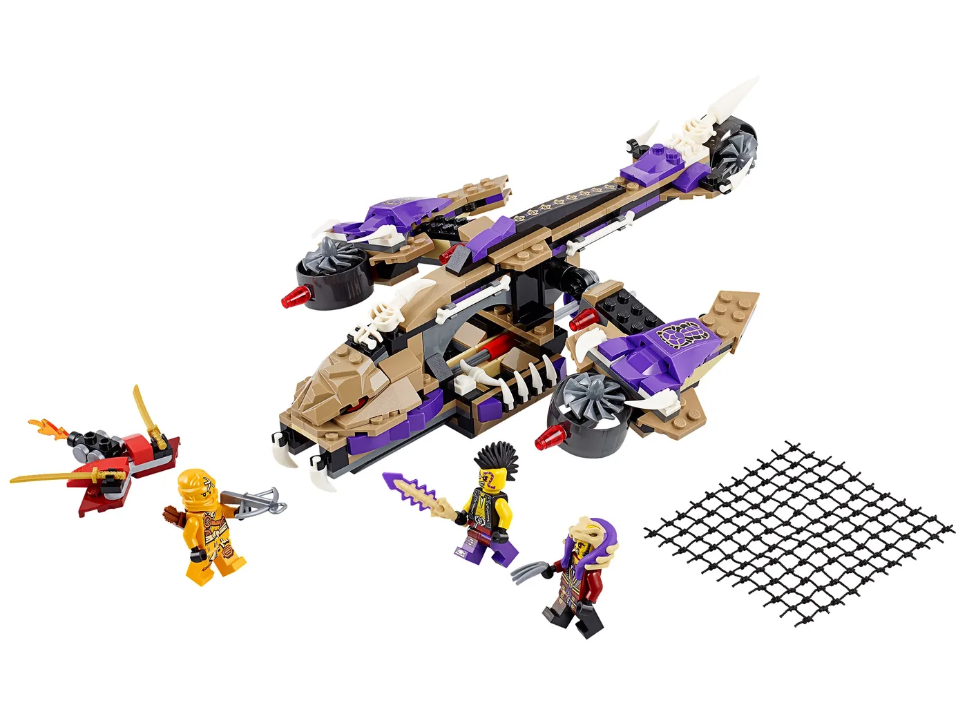 Dans le même style que le LEGO L'attaque de l'hélicoptère Condrai (70746-1) | Brick Broker
