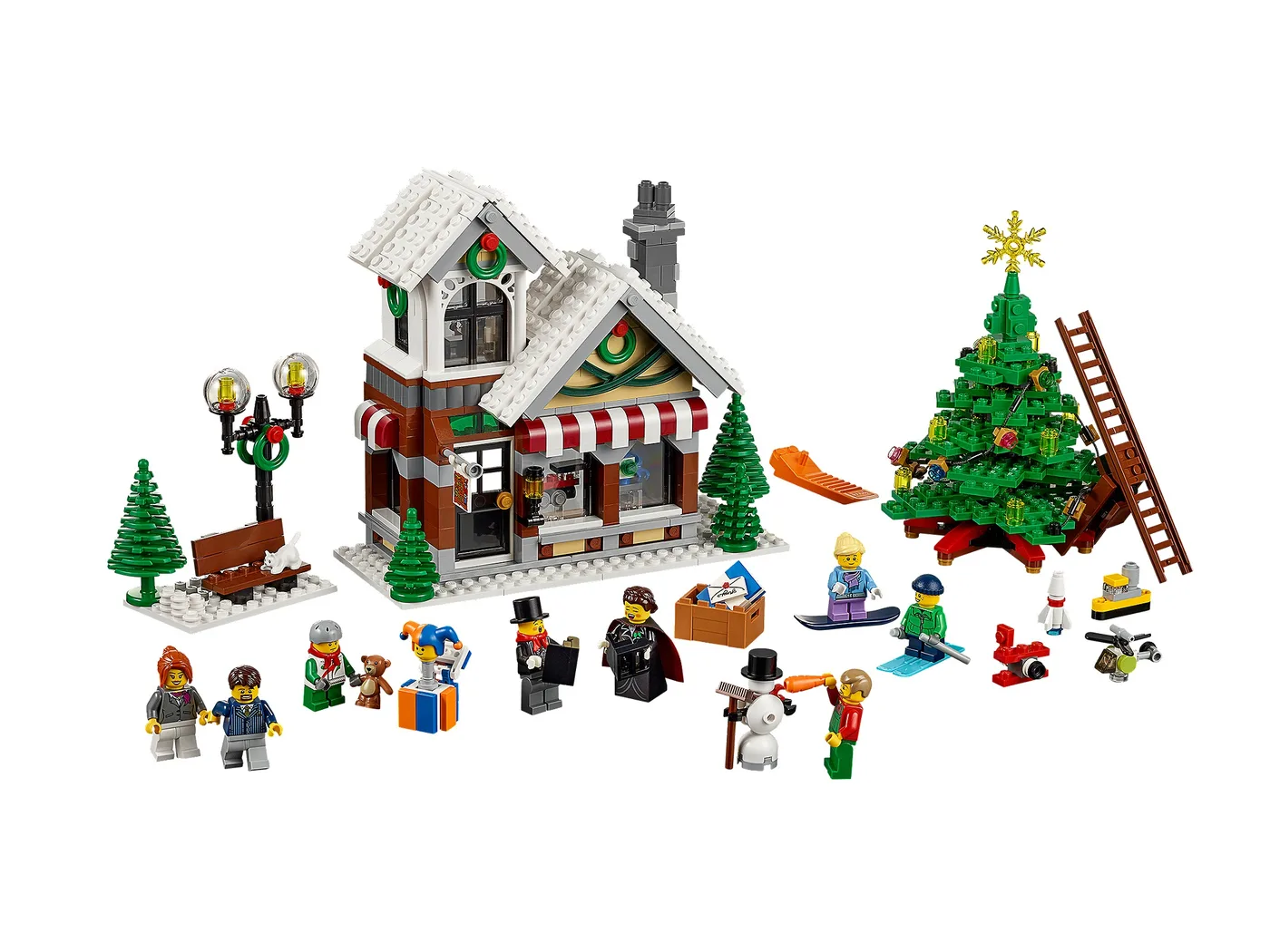 Dans le même style que le LEGO Magasin de jouets d'hiver (10249-1) | Brick Broker