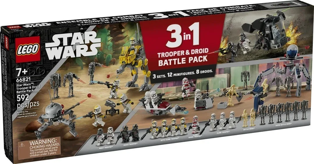 Dans le même style que le LEGO Star Wars: Pack de Combat Soldat & Droïde (66821-1) | Brick Broker