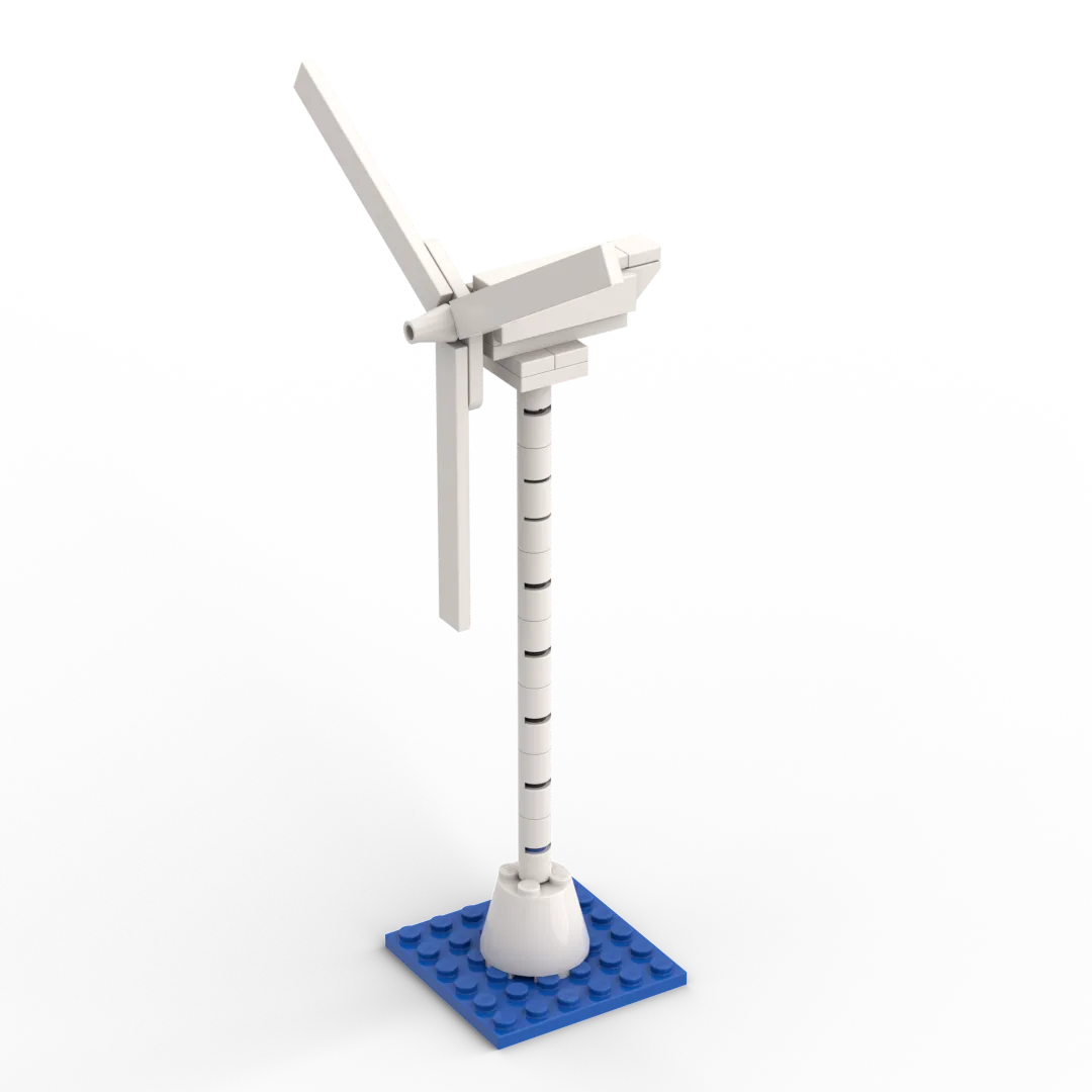 Dans le même style que le LEGO Éolienne (WINDTURBINE-1) | Brick Broker