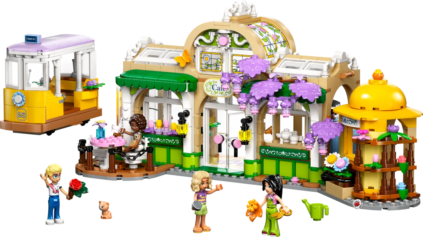Dans le même style que le LEGO Café des plantes et Kiosque à fleurs (42671-1) | Brick Broker