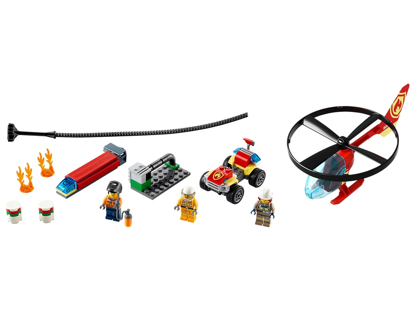 Dans le même style que le LEGO Intervention d'Hélicoptère des Pompiers (60248-1) | Brick Broker