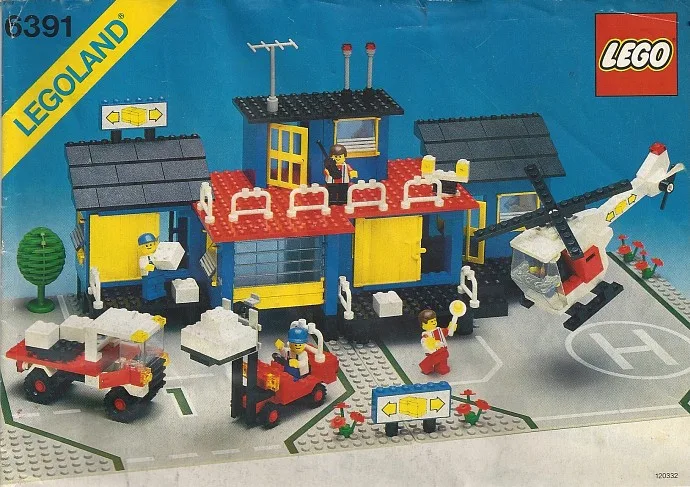 Dans le même style que le LEGO Centre de fret (6391-1) | Brick Broker