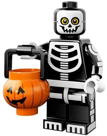 Dans le même style que le LEGO Guy Squelette (71010-11) | Brick Broker