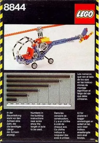 LEGO 8844 Hélicoptère - prix et où acheter | Brick Broker