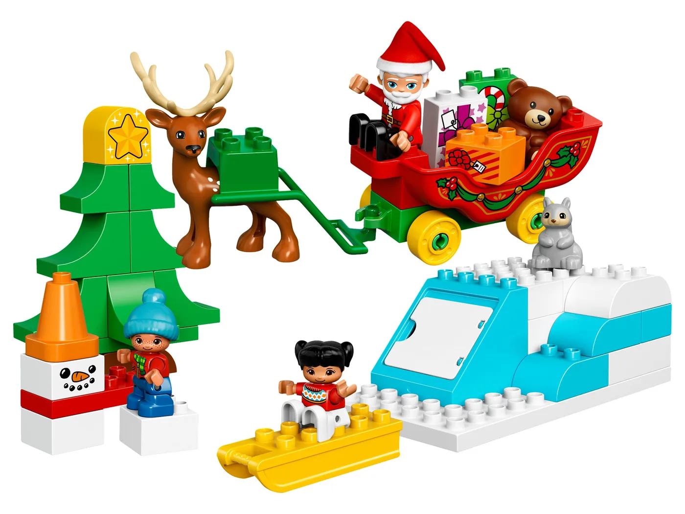 Dans le même style que le LEGO Les vacances d'hiver du Père Noël (10837-1) | Brick Broker