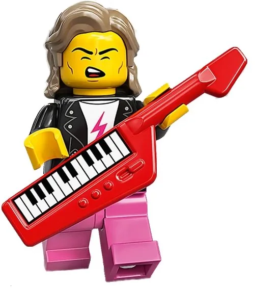 Dans le même style que le LEGO Musicien des années 80 (71027-14) | Brick Broker