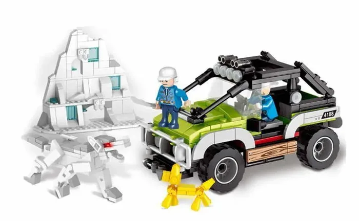 Cogo Attaque du loup de glace de l'expédition polaire (COGO-4188) - prix | Brick Broker
