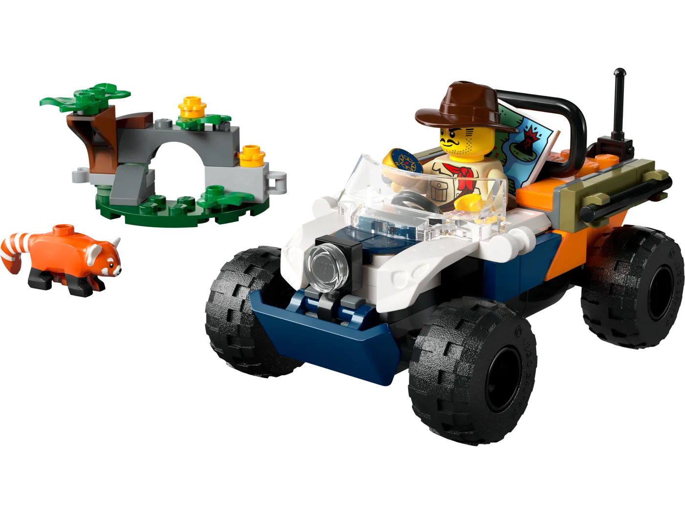 Dans le même style que le LEGO Le quad d'exploration de la jungle (60424-1) | Brick Broker
