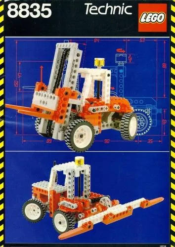 Dans le même style que le LEGO Chariot élévateur (8835-1) | Brick Broker