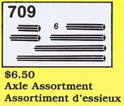 Dans le même style que le LEGO Assortiment d'essieux (709-2) | Brick Broker