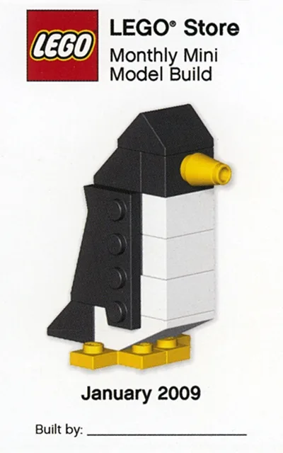 Dans le même style que le LEGO Pingouin (MMMB002-1) | Brick Broker