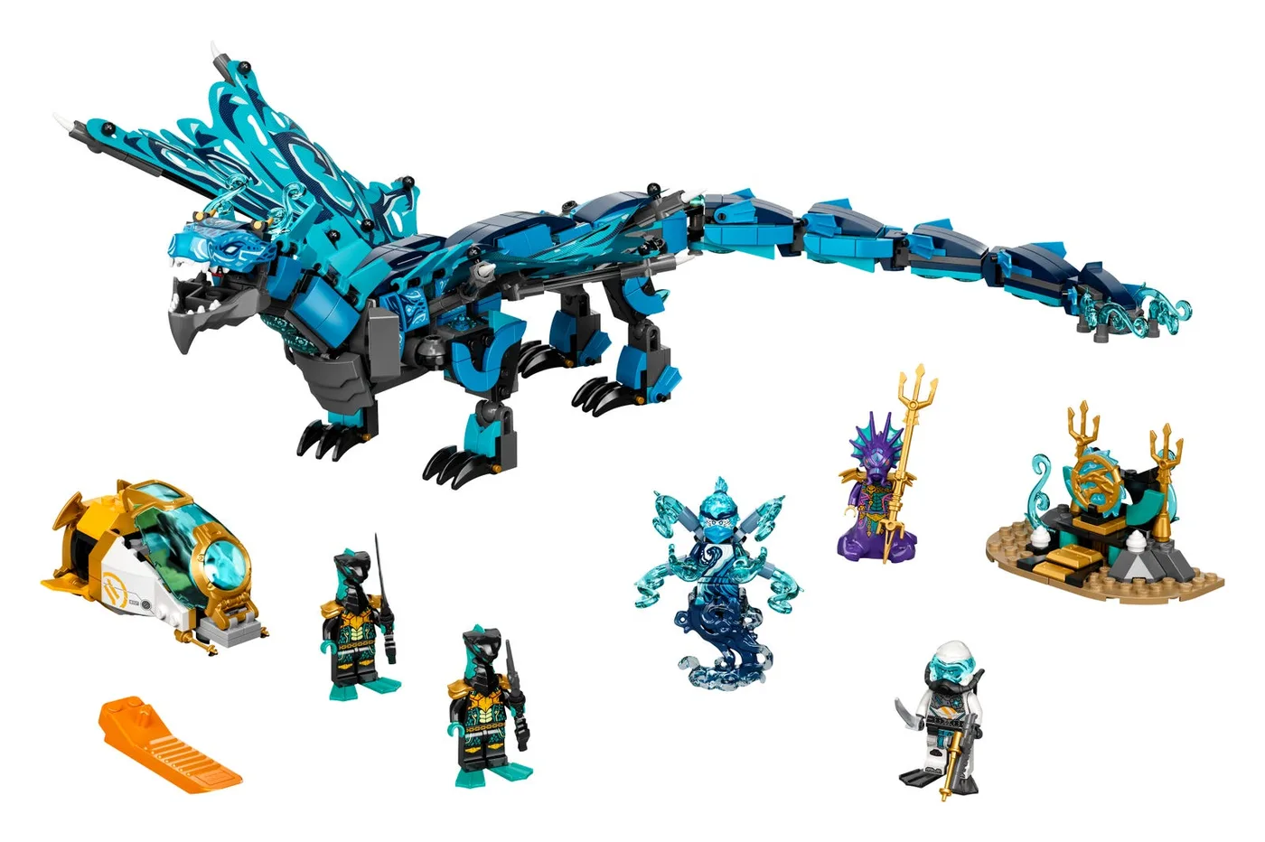 Dans le même style que le LEGO Dragon d'Eau (71754-1) | Brick Broker