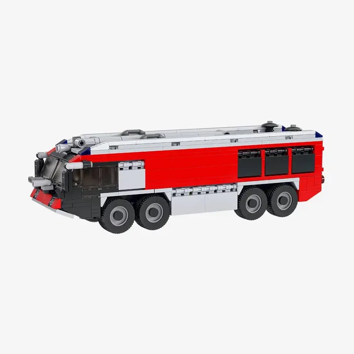 BlueBrixx Camion de pompiers d'aéroport T52 (BB-110121) - prix | Brick Broker