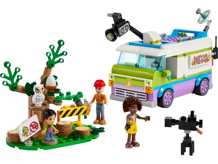 LEGO 41749 Fourgon de la salle de rédaction - prix | Brick Broker