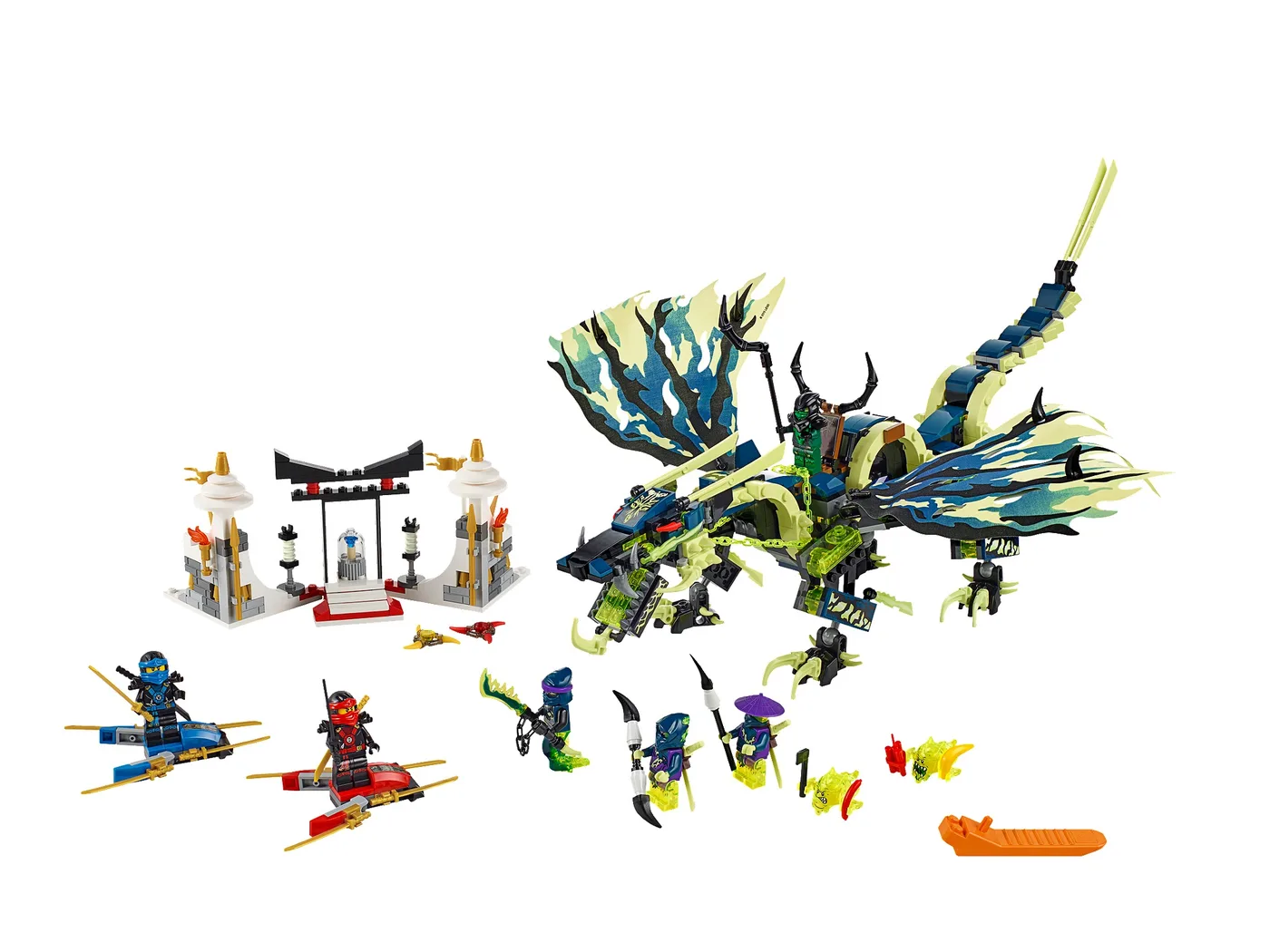 Dans le même style que le LEGO L'Attaque du Dragon Morro (70736-1) | Brick Broker