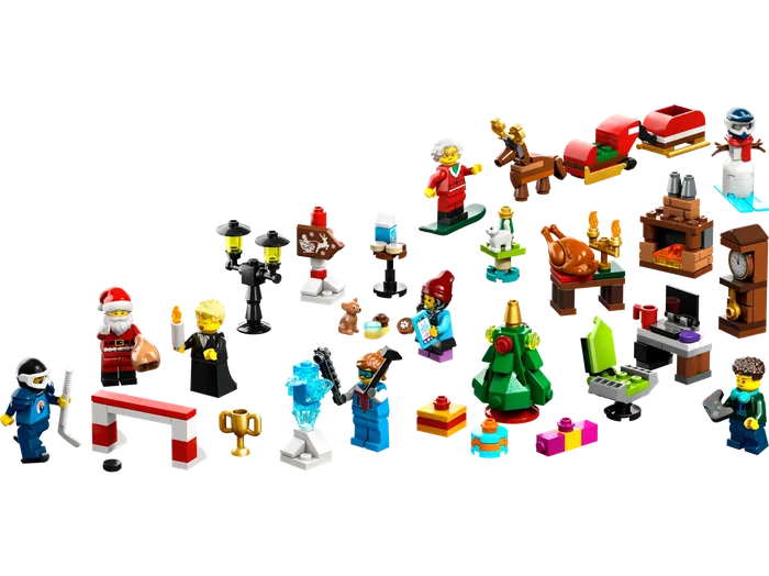 LEGO 60381 Calendrier de l'Avent Ville 2023 - prix | Brick Broker