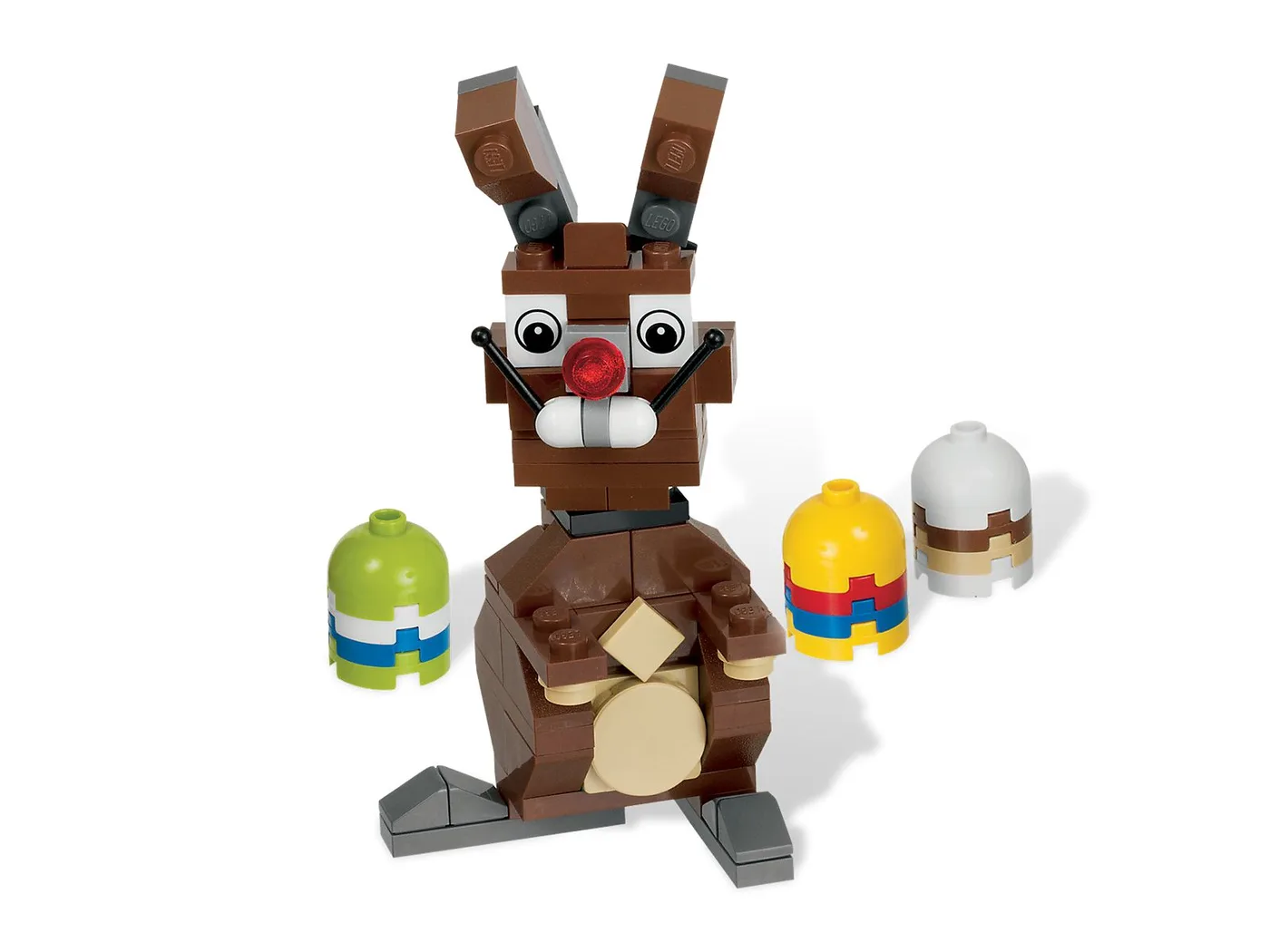 Dans le même style que le LEGO Lapin de Pâques avec des œufs (40018-1) | Brick Broker