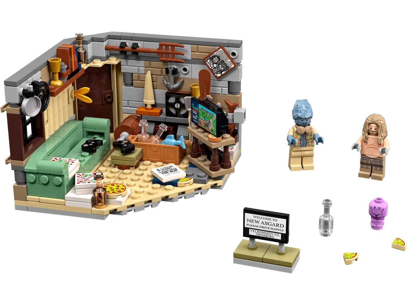 Dans le même style que le LEGO Le Nouvel Asgard de Bro Thor (76200-1) | Brick Broker