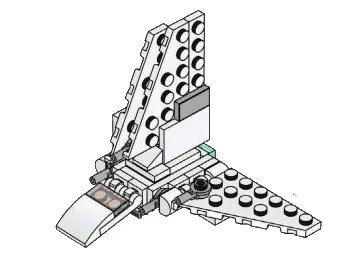 Dans le même style que le LEGO Navette Impériale (912406-1) | Brick Broker