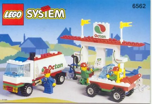 Dans le même style que le LEGO Station-Service (6562-1) | Brick Broker