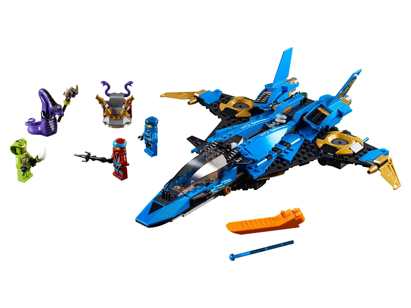 Dans le même style que le LEGO Chasseur de tempête de Jay (70668-1) | Brick Broker