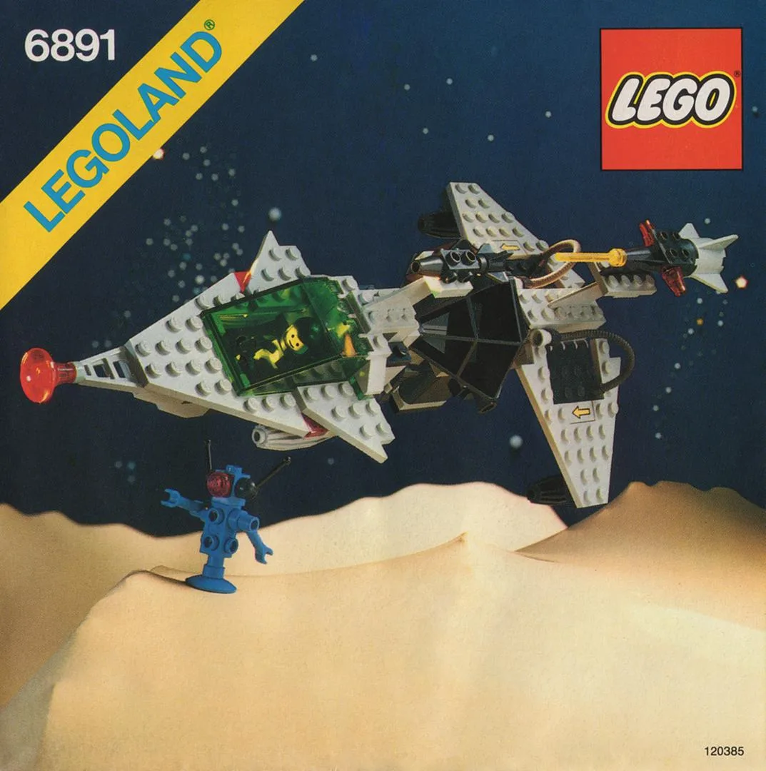 Dans le même style que le LEGO Engin Laser Gamma V (6891-1) | Brick Broker