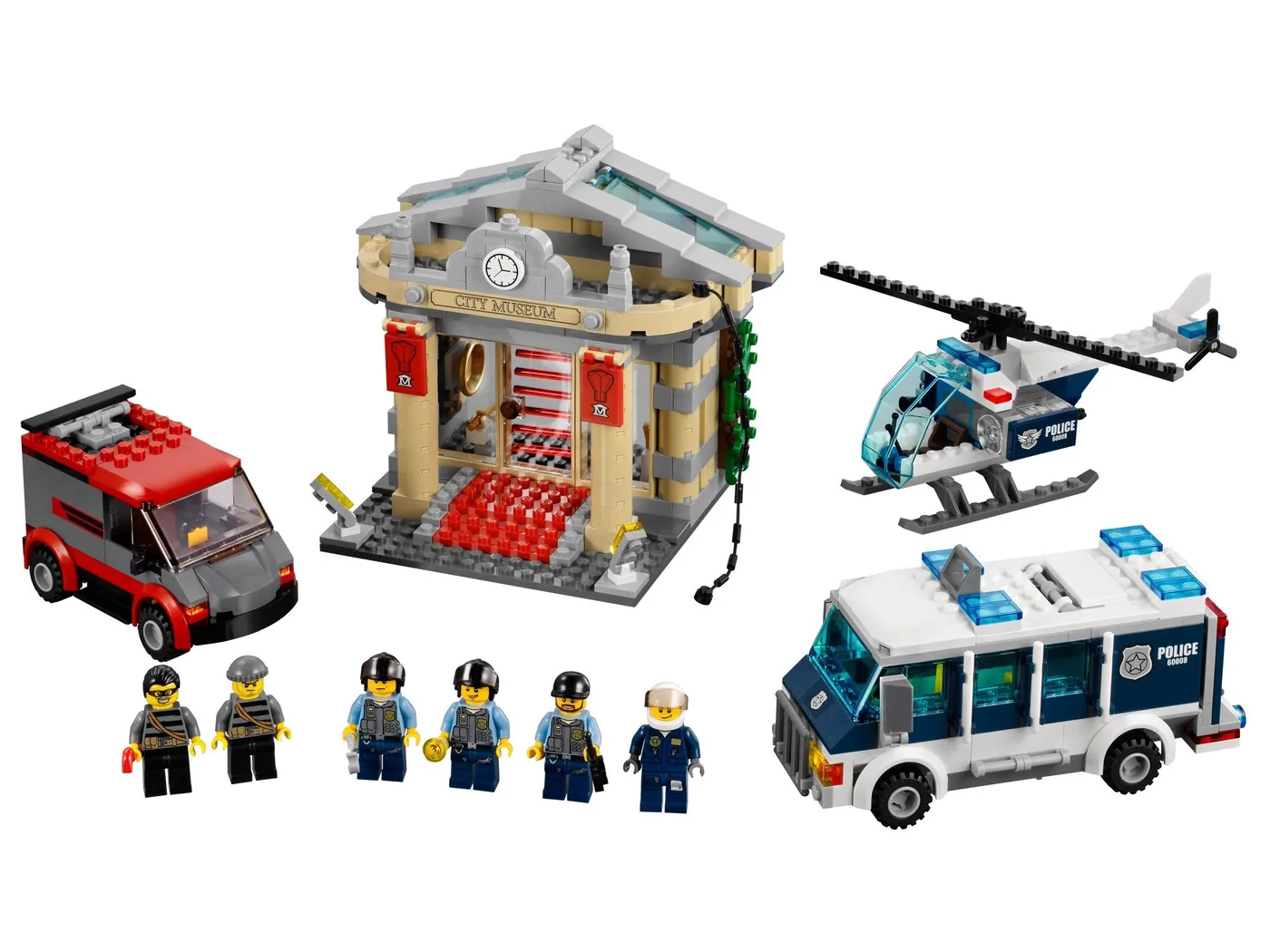 Dans le même style que le LEGO Cambriolage du musée (60008-1) | Brick Broker
